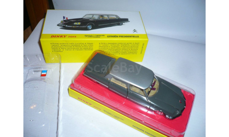 Ситроен Citroen DS Presidentielle 1970 + фигурка Динки Dinky Toys 1:43 Раритет Винтаж, масштабная модель, scale43, Citroën