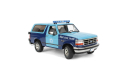 Форд Ford Bronco 4x4 ’Massachusetts State Police’ 1996 USA Полиция США Greenlight collectibles 1:18, масштабная модель, scale18