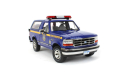 Форд Ford Bronco 4x4 XLT ’New York State Police’ 1996 USA Полиция США Greenlight collectibles 1:18, масштабная модель, scale18