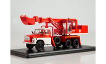 Татра Tatra 148 UDS 110 на шасси Tatra 148 Экскаватор Планировщик Hasici 1985 СССР SSM 1:43 SSM1420, масштабная модель, Norev, scale43