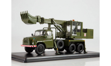 Татра Tatra 148 UDS 110 (на шасси Tatra 148) Экскаватор Планировщик 1979 СССР SSM 1:43 SSM1419, масштабная модель, scale43