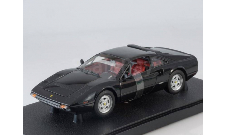 Феррари Ferrari 308 GTB 1977 Черный Hot Wheels 1:18 БЕСПЛАТНАЯ доставка, масштабная модель, scale18