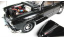Газ 12 Зим лимузин СССР 1950 Черный Paudi models 1:12 Лимит, масштабная модель, scale12