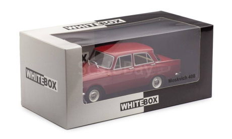 Москвич 408 АЗЛК 1966 СССР Whitebox 1:24 WB124225, масштабная модель, scale24