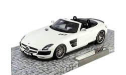 Мерседес Бенц Mercedes Benz SLS Brabus 700 Biturbo Roadster 2013 Minichamps 1:18 107032130