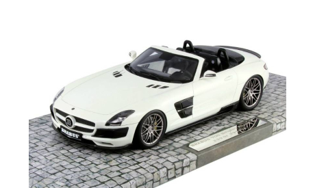 Мерседес Бенц Mercedes Benz SLS Brabus 700 Biturbo Roadster 2013 Minichamps 1:18 107032130, масштабная модель, Tatra, scale18