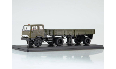 Каз 608 В Колхида + полуприцеп ОДАЗ 885 СССР SSM 1:43 SSM7046, масштабная модель, scale43