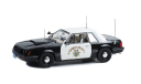 Форд Ford Mustang SSP Police ’California Highway Patrol’ 1982 США Greenlight 1:18 13600, масштабная модель, scale18