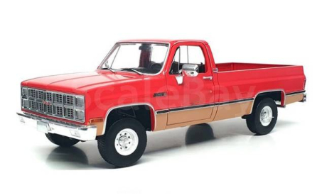 Chevrolet GMC K-2500 Sierra Grande Pick-Up ’Busted Knuckle Garage’ 1982 Пикап США Greenlight 1:18, масштабная модель, scale18