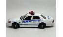 Форд Ford Crown Victoria Police Interceptor USA Нью Йорк США 2003 Greenlight 1:24 84183, масштабная модель, scale24