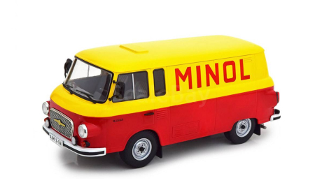 Баркас Barkas B1000 Kastenwagen Minol ГДР 1970 MCG 1:18 MCG18210, масштабная модель, scale18