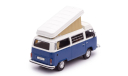 Фольксваген VW Volkswagen T2 Westfalia Кэмпер с подъемной крышей 1978 IXO 1:43 CLC502, масштабная модель, scale43