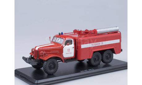 Зил 157 6x6 АТ-2 Пожарный 01 1977 СССР SSM 1:43 SSM1017, масштабная модель, scale43