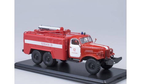 Зил 157 6x6 АТ-2 Пожарный 01 1977 СССР SSM 1:43 SSM1017, масштабная модель, 1/43