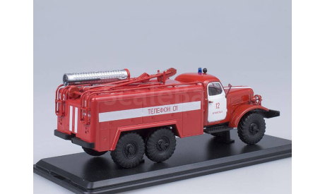 Зил 157 6x6 АТ-2 Пожарный 01 1977 СССР SSM 1:43 SSM1017, масштабная модель, 1/43
