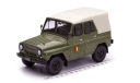 Уаз 469 4х4 Народная армия ГДР СССР 1975 Whitebox 1:24 WB124143, масштабная модель, scale24