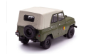 Уаз 469 4х4 Народная армия ГДР СССР 1975 Whitebox 1:24 WB124143, масштабная модель, scale24