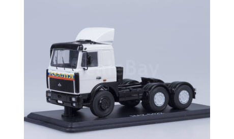 Маз 6422 Cедельный тягач со спойлером 2000 SSM 1:43 SSM1177, масштабная модель, scale43