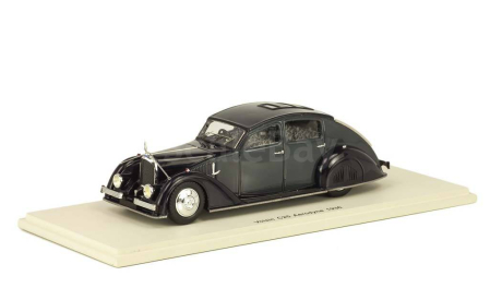 Voisin C25 Aerodyne 1936 черный Spark 1:43 S2712, масштабная модель, scale43