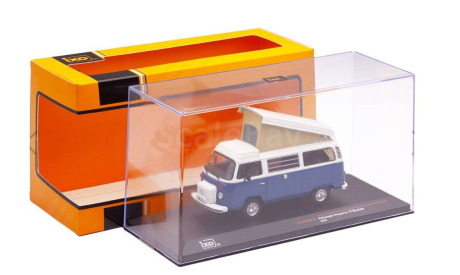 Фольксваген VW Volkswagen T2 Westfalia Кэмпер с подъемной крышей 1978 IXO 1:43 CLC502, масштабная модель, scale43