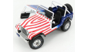 Джип Jeep CJ-7 4Х4 Santini Air 1982 USA США Greenlight collectibles 1:18, масштабная модель, scale18