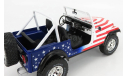 Джип Jeep CJ-7 4Х4 Santini Air 1982 USA США Greenlight collectibles 1:18, масштабная модель, scale18