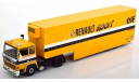 Berliet TR350 Race Transporter + полуприцеп Рено Renault Sport Elf Team F1 1983 IXO 1:43 TTR029, масштабная модель, scale43