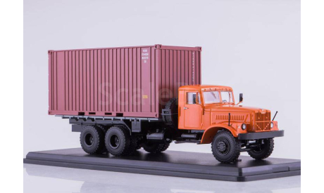 Краз 257 Б1 Контейнер СССР SSM 1:43 SSM1148, масштабная модель, 1/43