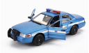 Форд Ford Crown Victoria Police Interceptor USA США 2001 Greenlight collectibles 1:24 85571, масштабная модель, scale24