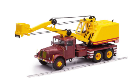 Татра Tatra 111 D-030 A Экскаватор 1958 IXO 1:43 TRU042, масштабная модель, scale43