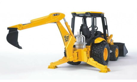 трактор Экскаватор JCB Midi Bruder 1:16, масштабная модель, scale16