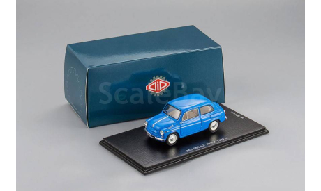 Заз 965 АЭ ’Ялта’ Запорожец ’Горбатый’ Экспорт 1967 г. СССР Dip Models 1:43 196506, масштабная модель, scale43