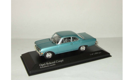 Опель Opel Rekord Coupe 1960 Minichamps 1:43 400041024, масштабная модель, scale43