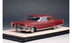 Cadillac Fleetwood Sixty Special 1968 San Mateo Red Metallic USA США GLM Stamp Models 1:43 STM68203