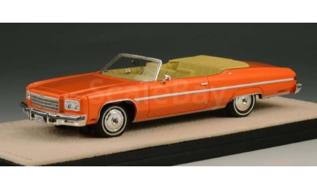 Chevrolet Caprice Convertible (открытый) 1975 Orange Poly USA США GLM Stamp Models 1:43 STM751003, масштабная модель, scale43