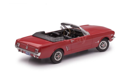 Форд Мустанг Ford Mustang Convertible 1966 Norev 1:18 182810, масштабная модель, scale18