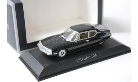 Ситроен Citroen SM 1971 Черный Norev 1:43 158520, масштабная модель, Citroën, scale43