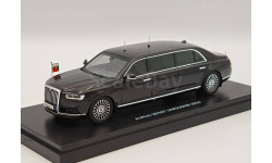 лимузин Аурус Aurus Senat Инаугурация президент В. В. Путин 7 мая 2024 г. Москва RVS models 1:43 RVS007 Спецвыпуск!