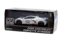 Chevrolet Corvette C8 Stingray Coupe Road America Official Pace Car 2020 Greenlight 1:24 18259, масштабная модель, scale18