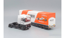 Рено Renault Magnum Ae500 + полуприцеп Car Transporter F1 Mclaren Honda 1991 IXO 1:43, масштабная модель, scale43