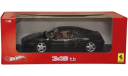 Феррари Ferrari 348 TB 1992 Черный Hot Wheels Elite 1:18 X5481, масштабная модель, 1/18