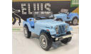 Джип Jeep CJ-5 4х4 Elvis Presley Элвис Пресли 1954 USA США Greenlight collectibles 1:18 19061, масштабная модель, scale18