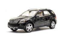 Мерседес Бенц Mercedes Benz M class ML W164 2005 4x4 Черный Minichamps 1:18 150034501, масштабная модель, scale18