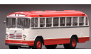 автобус Лиаз (Зил) 158 В 1970 красно-белый СССР ClassicBus 1:43 040015, масштабная модель, scale43