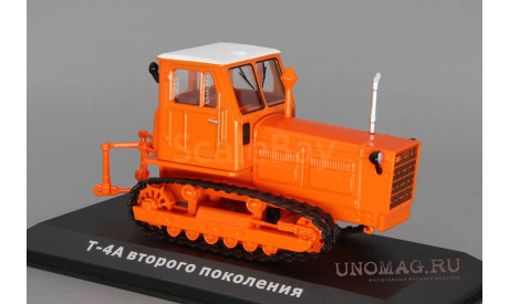 гусеничный трактор Т 4М СССР IXO Hachette Тракторы 1:43, масштабная модель, scale43