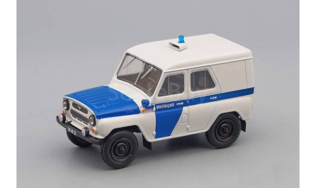 Уаз 469 Милиция IST IXO Автолегенды СССР 1:43, масштабная модель, scale43