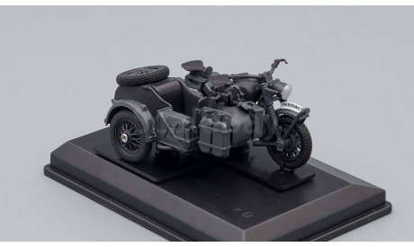 мотоцикл БМВ BMW R75 1944 Великая Отечественная война Cararama Hongwell 1:43, масштабная модель мотоцикла, scale43