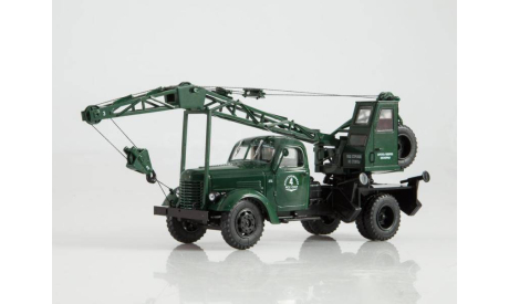 Зис 150 (Зил 164) Кран Автокран ЛАЗ 690 СССР АИСТ Автоистория 1:43, масштабная модель, scale43