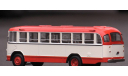 автобус Лиаз (Зил) 158 В 1970 красно-белый СССР ClassicBus 1:43 040015, масштабная модель, scale43