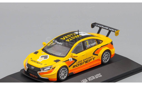 Ваз Веста Спорт LADA Vesta WTCC Автолегенды Новая Эпоха ДеАгостини DeAgostini 1:43, масштабная модель, scale43